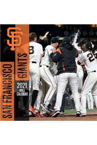 San Francisco Giants 2021 12x12 Team Wall Calendar