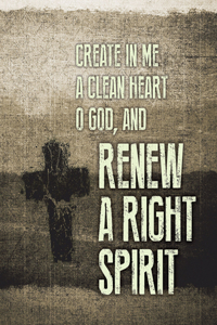 Renew Ash Wednesday Images Bulletin, Large (Pkg of 50)