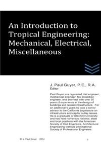 Introduction to Tropical Engineering
