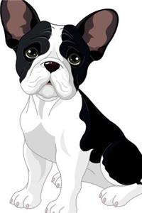 French Bulldog January Notebook & Journal. Productivity Work Planner & Idea Notepad