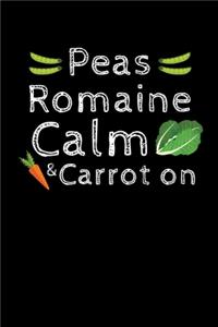 Peas Romain Calm and Carrot On