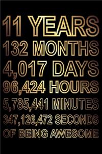 11 Years Of Being Awesome