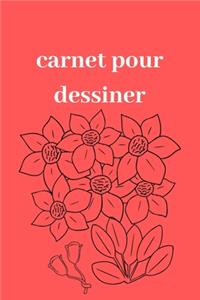 carnet pour dessiner