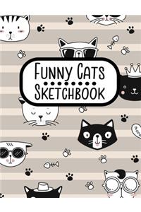Funny Cats Sketchbook