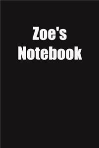 Zoe's Notebook