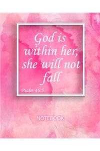 God Is Within Her She Will Not Fall