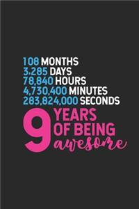9 Years Of Being Awesome