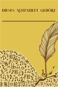 Dieses Notenheft gehört