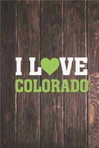 I Heart Love Colorado - State Pride Journal