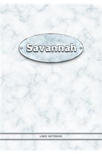 Savannah - Lined Notebook