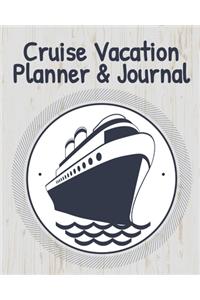 Cruise Vacation Planner & Journal