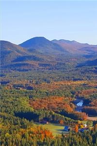Fall 2020 Weekly Planner Autumn Scene Mountains Valley 134 Pages