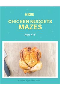 Kids Chicken Nugget Mazes Age 4-6