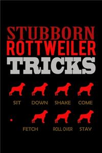 Stubborn Rottweiler Tricks