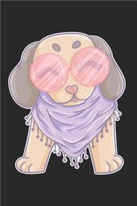 Hippie Dog Notebook