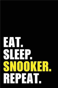 Eat Sleep Snooker Repeat