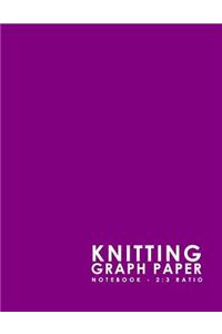 Knitting Graph Paper Notebook - 2