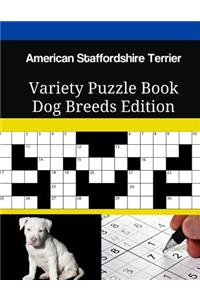 American Staffordshire Terrier Variety Puzzle Book Dog Breeds Edition