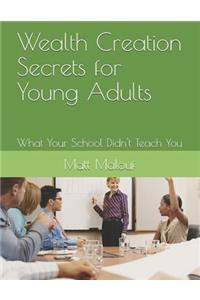 Wealth Creation Secrets for Young Adults: What Your School Didn't Teach You
