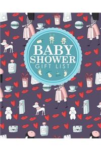 Baby Shower Gift List