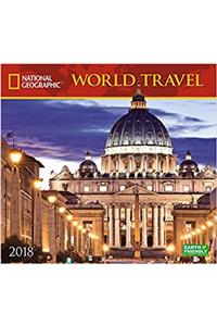 National Geographic World Travel 2018 Wall Calendar