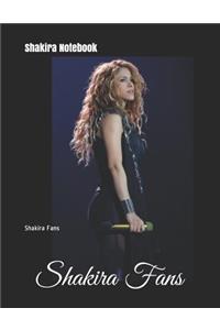 Shakira Notebook: Shakira Fans