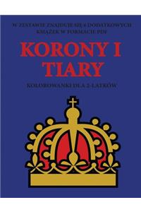 Kolorowanki dla 2-latków (Korony i tiary)
