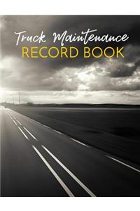 Truck Maintenance Record Book