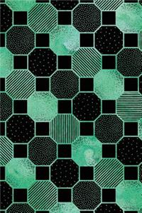 Journal Notebook Dotty Hexagon Pattern 9