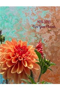 2018 - 2022 Dahlia Five Year Planner
