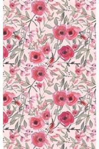 Thicket of Wild Roses - Lined Notebook with Margins - 5