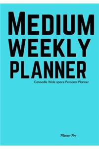 Canoodle Medium Weekly Planner