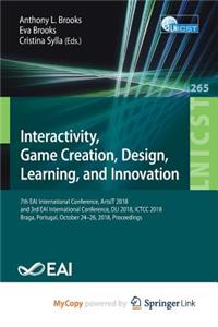 Interactivity, Game Creation, Design, Learning, and Innovation