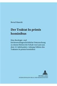 Der Traktat «In Primis Hominibus»