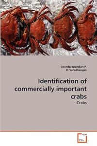 Identification of commercially important crabs