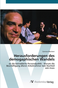 Herausforderungen des demogaphischen Wandels