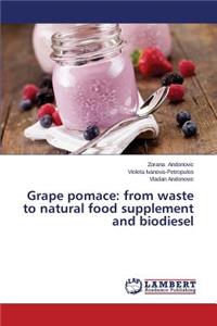 Grape pomace