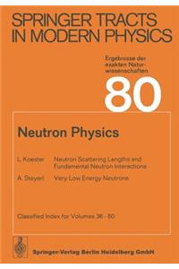 Neutron Physics