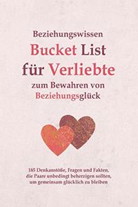 Beziehungswissen Bucket List für Verliebte zum Bewahren von Beziehungsglück
