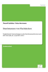 Durchstanzen von Flachdecken