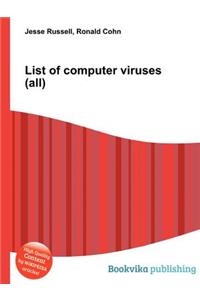 List of Computer Viruses (All)