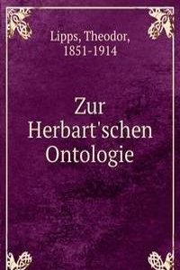 Zur Herbart'schen Ontologie