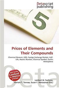 Prices of Elements and Their Compounds