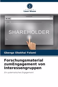 Forschungsmaterial zumEngagement von Interessengruppen