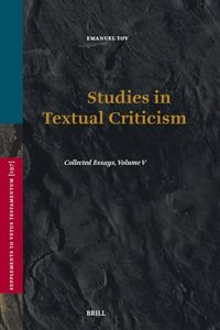 Studies in Textual Criticism