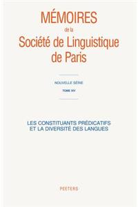 Les Constituants Predicatifs Et La Diversite Des Langues