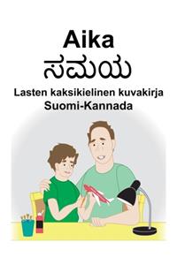 Suomi-Kannada Aika Lasten kaksikielinen kuvakirja