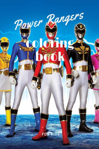 Power Rangers coloring book for kids