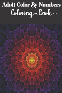 Adult Color by numbers coloring book