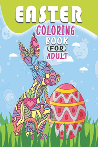 Easter Coloring Book For Adult
